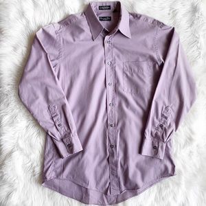Christian Dior Purple Sleeve Dress Shirt MB1096